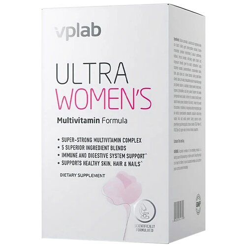 фото VPLab Ultra Women's таб., 150 г, 60 шт., купить онлайн за 1640 рубл.