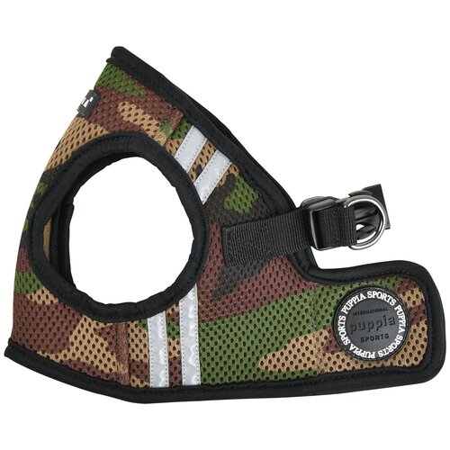 Шлейка Puppia Soft vest harness pro камуфляж, L фото, описание