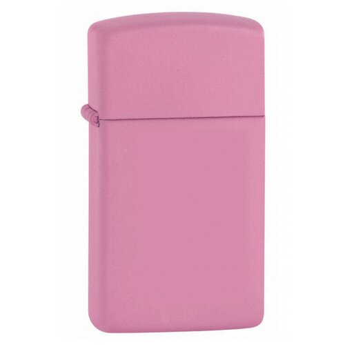 Zippo Slim зажигалка бензиновая Pink Matte 1 шт. 42 г фото, описание