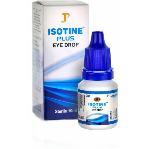 ISOTINE PLUS гл. капли фл.-капельница, 10 мл, 50 г фото, описание