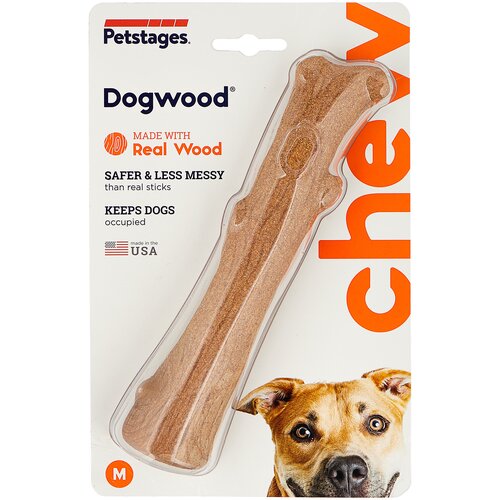 Игрушка   для собак  Petstages Dogwood Палочка (218YEX),  коричневый, 1шт. фото, описание