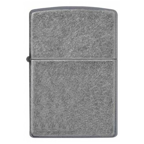 Zippo Classic зажигалка бензиновая Standard Antique Silver Plate 1 шт. 1 шт. 56.7 г фото, описание