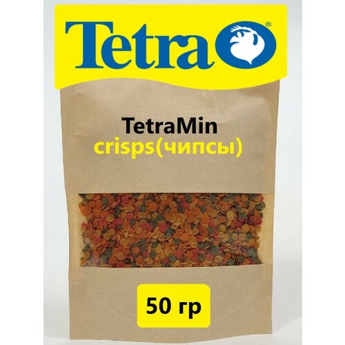 Корм для рыб TetraMin Pro Crisps, 50 гр, чипсы, для любых видов тропических рыб фото, описание