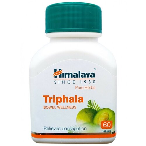 Трифала Triphala Himalaya Wellness очищает организм от токсинов и повышает иммунитет 60 таб. фото, описание