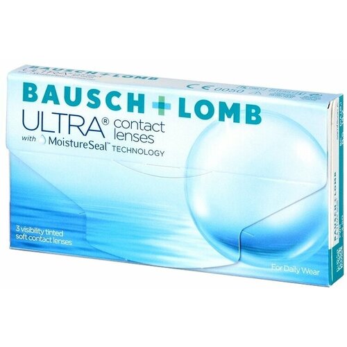 Контактные линзы Bausch & Lomb Ultra, 3 шт., R 8,5, D -8,5, 1 уп. фото, описание