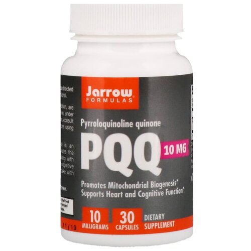 Капсулы Jarrow Formulas PQQ (пирролохинолинхинон), 30 г, 10 мг, 30 шт. фото, описание