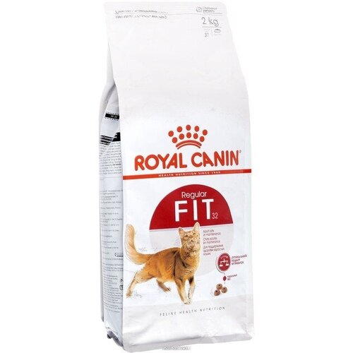 Royal Canin Fit 32 сухой корм для кошек домашнего содержания, 400 г фото, описание