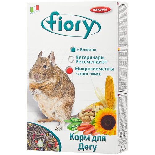 Корм для Дегу Fiory Deggy , 800 г фото, описание