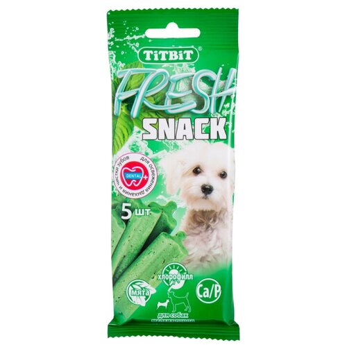 Лакомство для собак Titbit FRESH Snack для малых пород, 55 г фото, описание