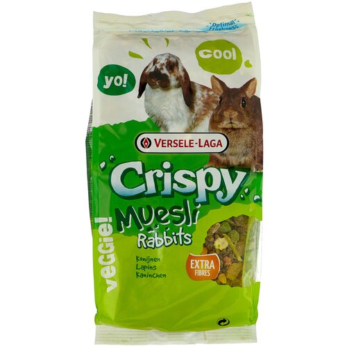 Корм для кроликов Versele-Laga Crispy Muesli Rabbits , 1 кг фото, описание