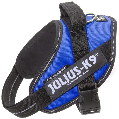 Шлейка JULIUS-K9 IDC Powerharness Mini-Mini синий, XS фото, описание