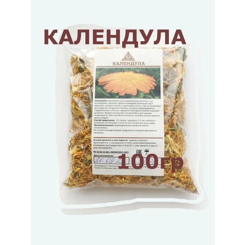 Календула 100 гр. Природный лекарь для печени фото, описание