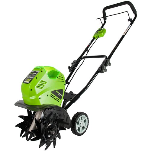 Культиватор электрический Greenworks G-Max 40V G40TL (27087) фото, описание