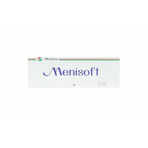 Контактные линзы Menicon Menisoft, 3 шт., R 8,6, D -9,5 фото, описание