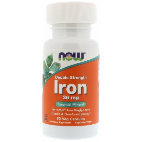 фото Iron Double Strength капс., 170 мл, 0.45 г, 90 шт., купить онлайн за 1349 рубл.