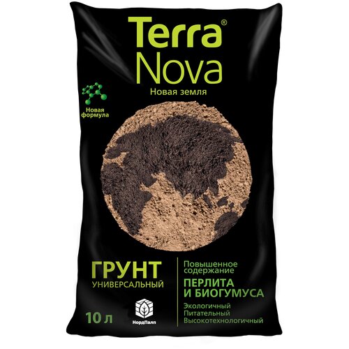 Грунт Универсальный Новая земля (Terra Nova) 10 л. фото, описание