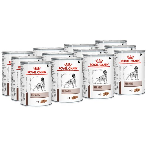 Влажный корм для собак Royal Canin Hepatic, при заболеваниях печени 1 уп. х 12 шт. х 420 г фото, описание