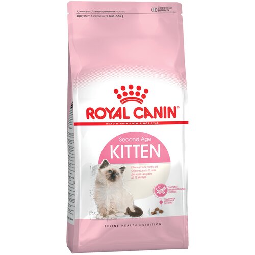 фото Сухой корм для котят Royal Canin Kitten 400 г, купить онлайн за 1741 рубл.