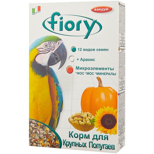 Fiory корм Pappagalli для крупных попугаев, 700 г фото, описание