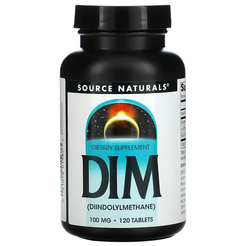 Таблетки Source Naturals DIM, 100 мг, 120 шт. фото, описание