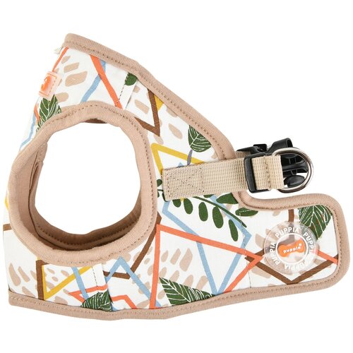 Шлейка Puppia Botanical harness B, обхват шеи 35  см, бежевый, L фото, описание