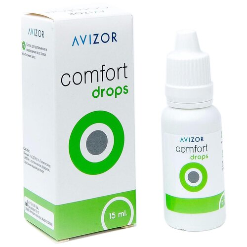 фото Comfort Drops гл. капли фл., 15 мл, купить онлайн за 537 рубл.