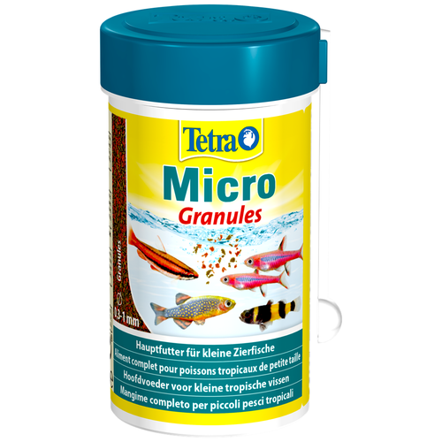 Сухой корм  для  рыб Tetra Micro Granules, 100 мл, 400 г фото, описание