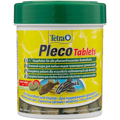 Сухой корм  для  рыб, ракообразных Tetra Pleco Tablets, 150 мл, 85 г275 шт. в уп. фото, описание