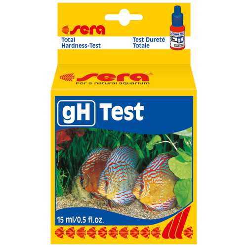 Sera gH-Test тесты для аквариумной воды, 15 мл, 150 г фото, описание