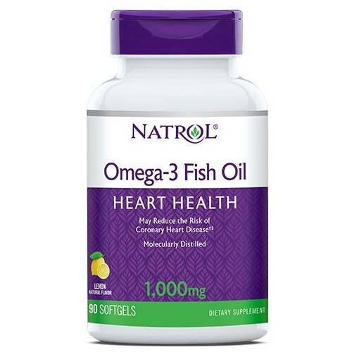 Omega-3 Fish Oil капс., 1000 мг, 320 г, 150 шт., лимон фото, описание