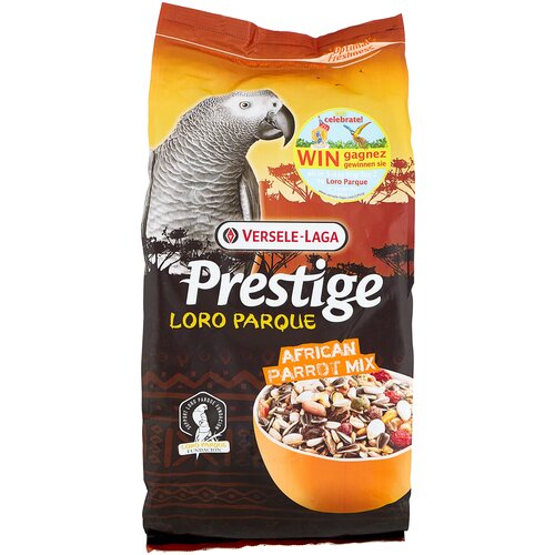 Versele-Laga корм Prestige PREMIUM Loro Parque African Parrot Mix для крупных попугаев, 2.5кг фото, описание