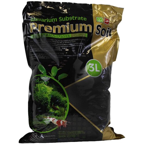 Грунт ISTA Aquarium Substrate Premium Soil 3.5+ 3 л, 2.6 кг фото, описание