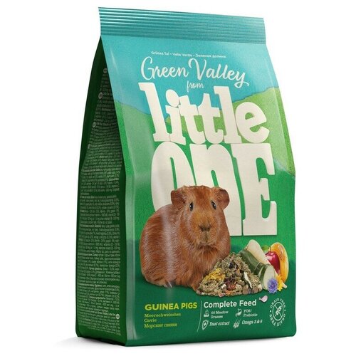 Корм для морских свинок Little One Green Valley Guinea Pigs , 15 кг фото, описание