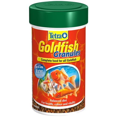 Сухой корм  для  рыб, рептилий Tetra Goldfish Granules, 100 мл, 49 г фото, описание