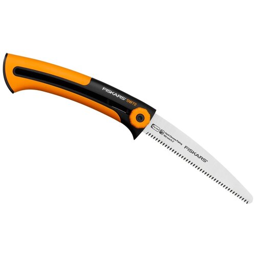 Пила садовая FISKARS Xtract SW 72, оранжевый/черный/серебристый фото, описание