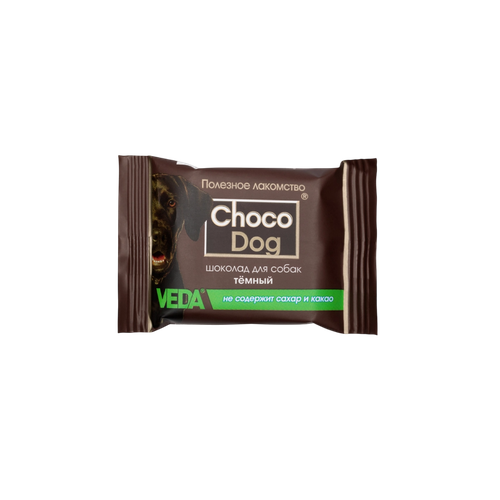 Веда Choco Dog Шоколад темный для собак | Choco Dog, 0,015 кг, 17567 фото, описание