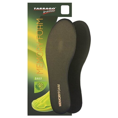 Tarrago Стельки анатомические Memory Foam, р-р: 44-45, 30 см, цвет: черный фото, описание