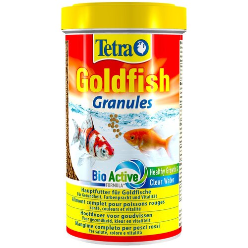 TetraGoldfish Granules корм в гранулах для золотых рыб 500 мл фото, описание