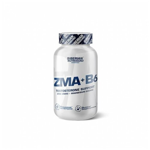 Комплекс ZMA + B6 Nutrimix 60 капсул, повышение тестостерона, либидо и гормона роста фото, описание