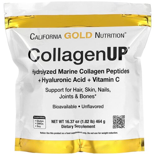 California Gold Nutrition CollagenUP пор., 464 мл, 464 г фото, описание