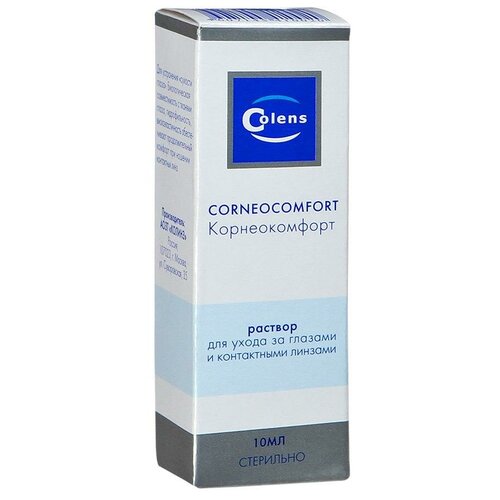 Корнеокомфорт р-р для глаз фл.-капельница, 10 мл, 50 г, 3 уп. фото, описание