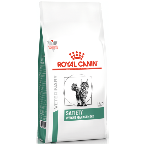 Сухой корм для кошек Royal Canin Satiety Weight Management SAT34, для снижения веса 2 шт. х 400 г фото, описание