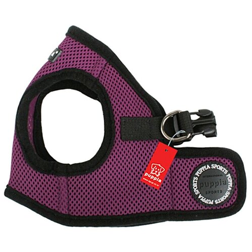 Шлейка Puppia Soft vest harness B фиолетовый, XXXL фото, описание