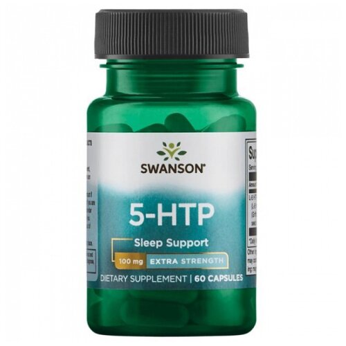 фото 5-HTP, 100 мг, 50 г, 60 шт., купить онлайн за 925 рубл.