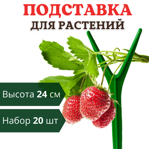 фото Благодатный мир Подставка для клубники h 24 см, 20 шт., купить онлайн за 564 рубл.