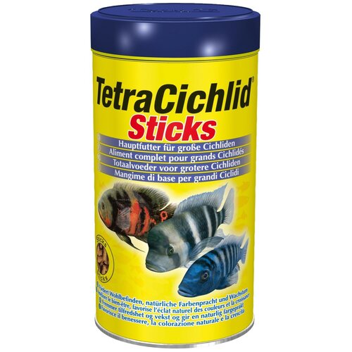 Сухой корм  для  рыб Tetra Cichlid Sticks, 1 л, 320 г фото, описание