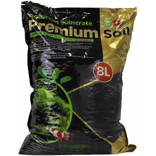 Грунт ISTA Aquarium Substrate Premium Soil 3.5+ мм 8 л, 7 кг фото, описание