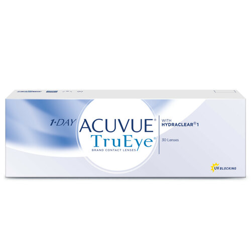 Контактные линзы ACUVUE 1-Day TruEye, 30 шт., R 9, D -11,5 фото, описание