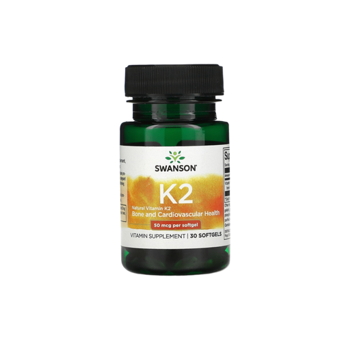 Swanson Natural Vitamin K2 50 mcg 30 капсул фото, описание