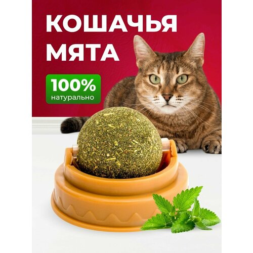 Игрушка для кошек с мятой / кошачья мята / ролик с мятой фото, описание